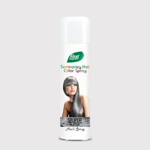 First Tinte Temporal en Spray Plateado 150ml