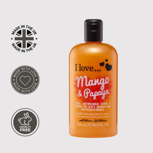I Love Cosmetics Original Gel de ducha Mango & Papaya 500 ml