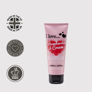 I Love Cosmetics Original Crema de manos Fresas & Crema 75ml