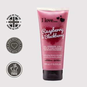 I Love Cosmetics Original Exfoliante de cuerpo Frambuesas & Arándanos 200ml