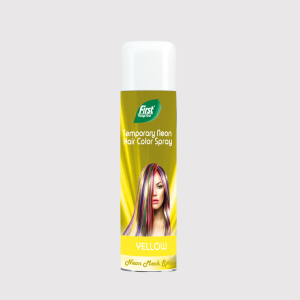 First Tinte Temporal en Spray Amarillo Neón 150ml